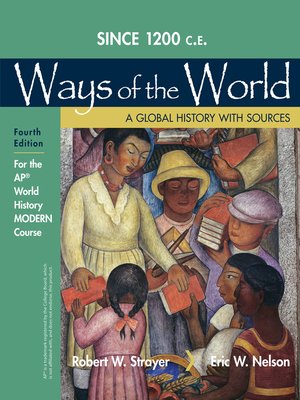 cover image of 1200 Update Ways of the World with Sources for the AP&#174; Modern Course